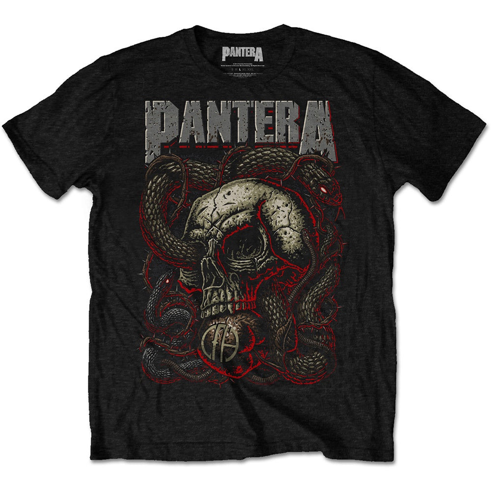 PANTERA UNISEX T-SHIRT: SERPENT SKULL