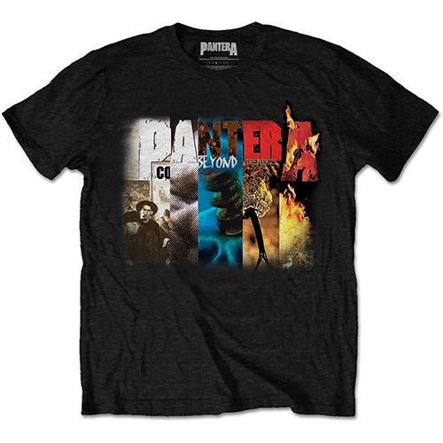 PANTERA UNISEX T-SHIRT: ALBUM COLLAGE