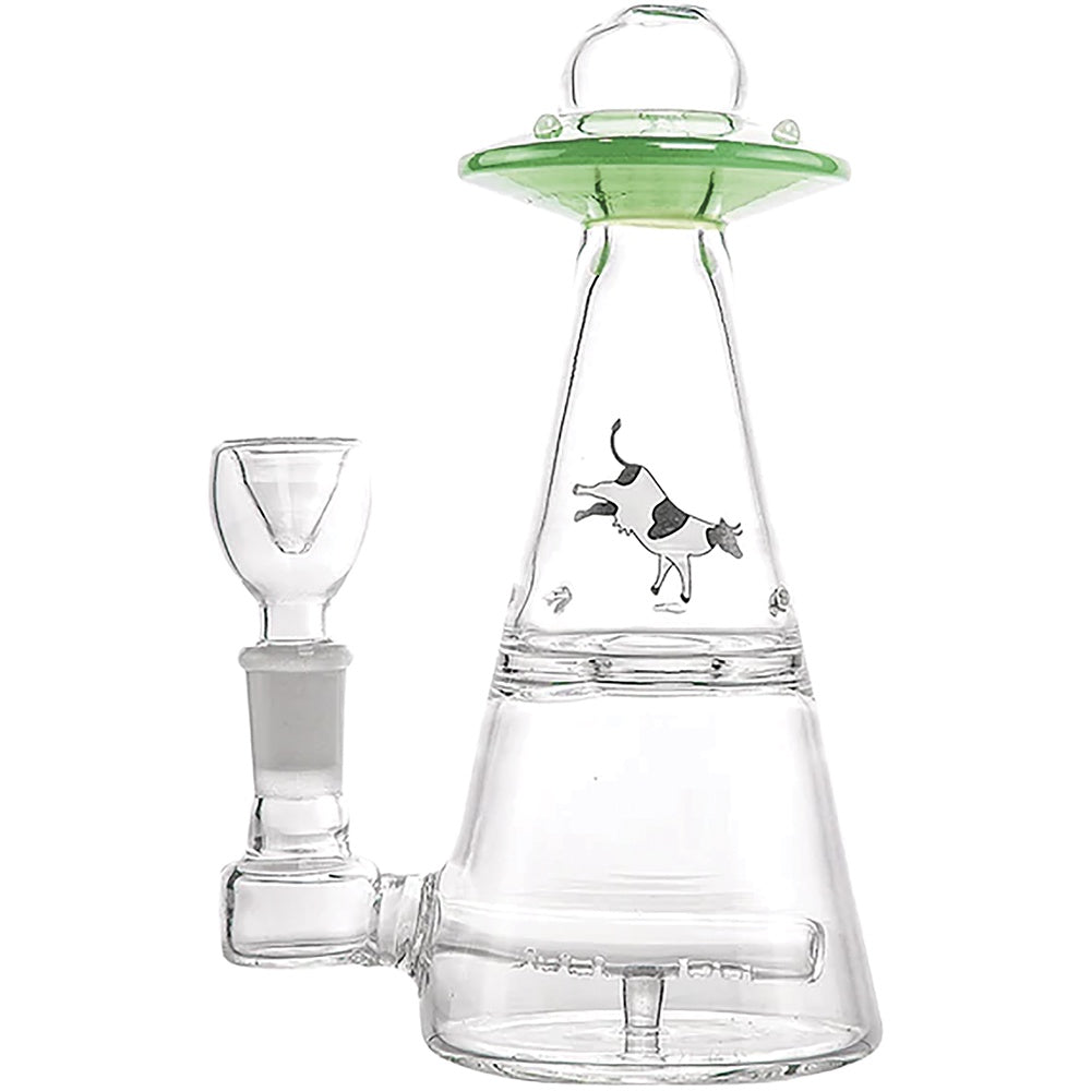 Green UFO Vortex Bubbler