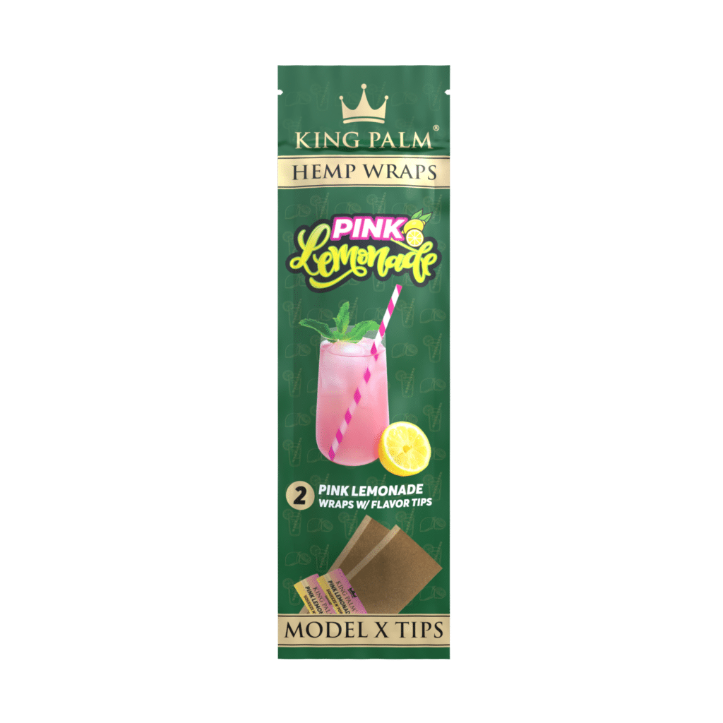 King Palm Hemp Wraps- Pink Lemonade