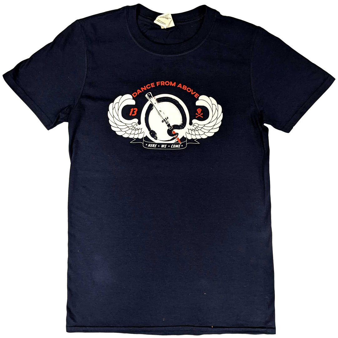 QUEENS OF THE STONE AGE UNISEX T-SHIRT: DANCE FROM ABOVE (EX-TOUR)