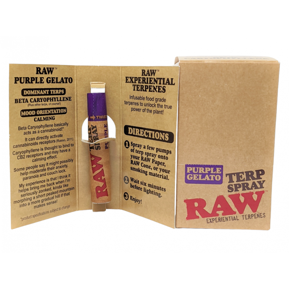 Raw Terpene Spray - Purple Gelato