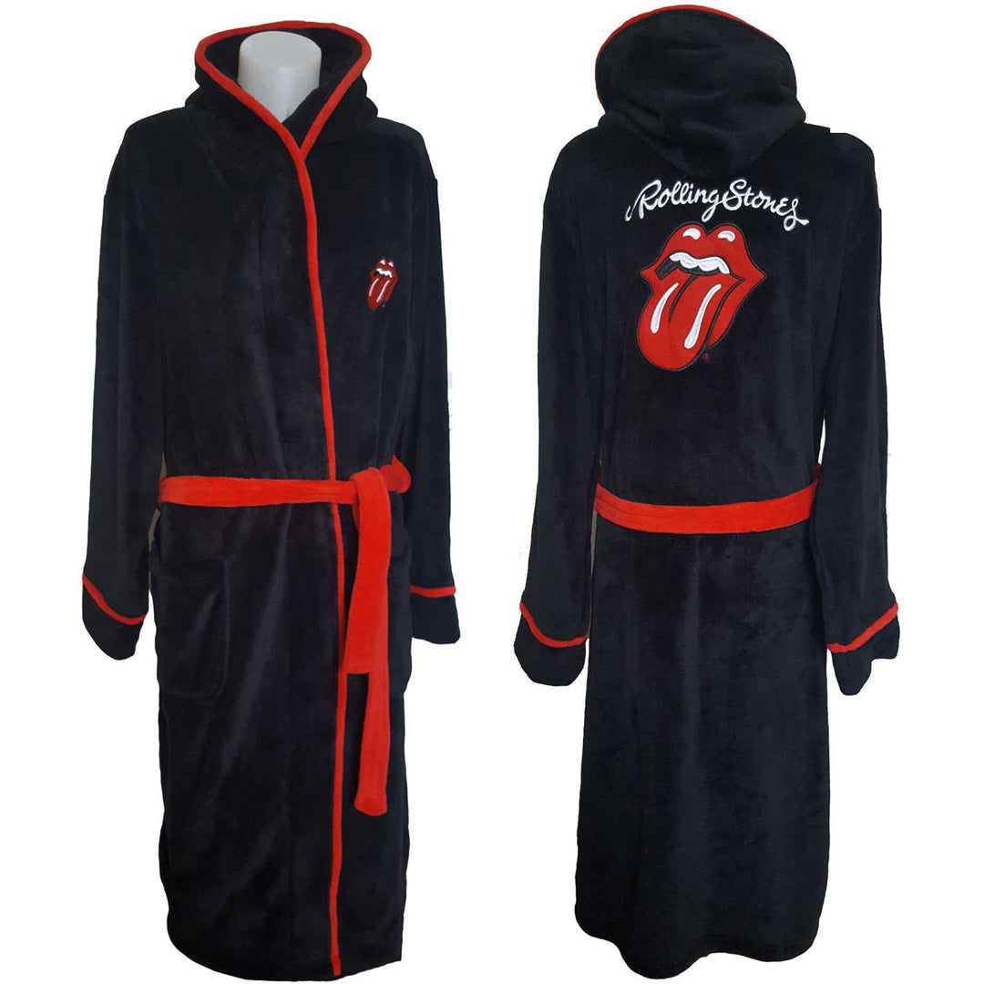 Rock Off - The Rolling Stones "Classic Tongue" Bathrobe