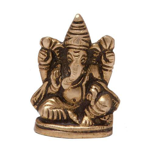 1.5" Ganesha Sitting Statue