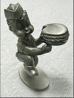 Big Boy Collection Vintage Frisch's Fine Pewter Restaurant Figurine 1952