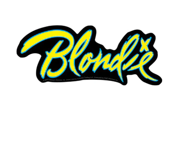 C&D - Blondie Logo Sticker