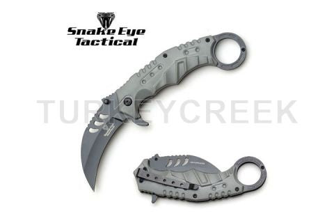 Snake Eye Tactical Spring Assist Knife SE-1345GY