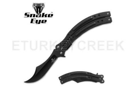 Snake Eye Tactical Spring Assist Knife 5.5" Closed se-5047