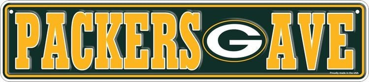 Green Bay Packers Small Street Sign