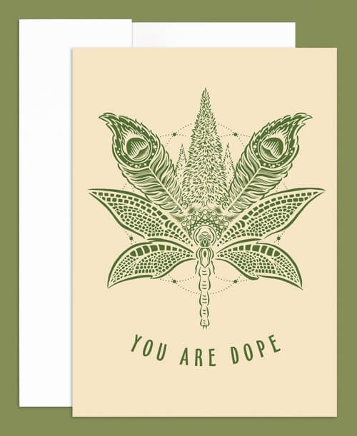 Soul Flower - You Are Dope Greeting Card