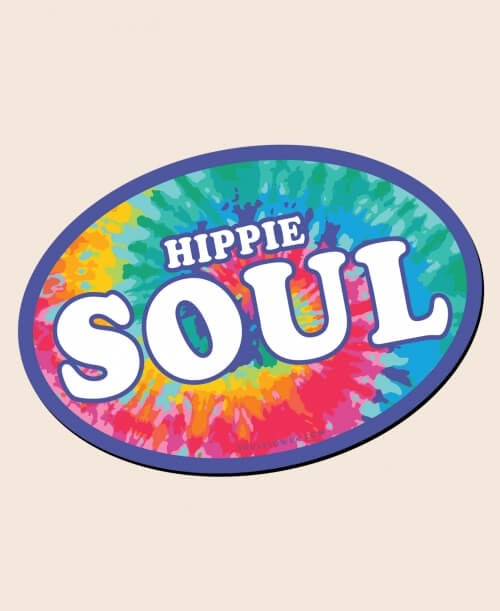 Soul Flower - Hippie Soul Euro Magnet