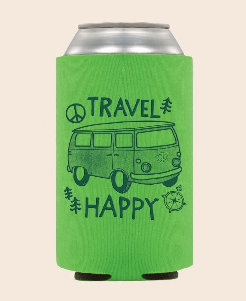 Soul Flower - Travel Happy Coozie