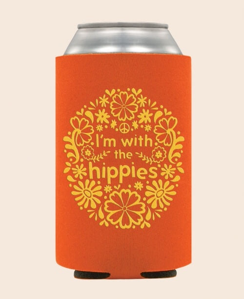 Soul Flower - I'm with the Hippies Coozie