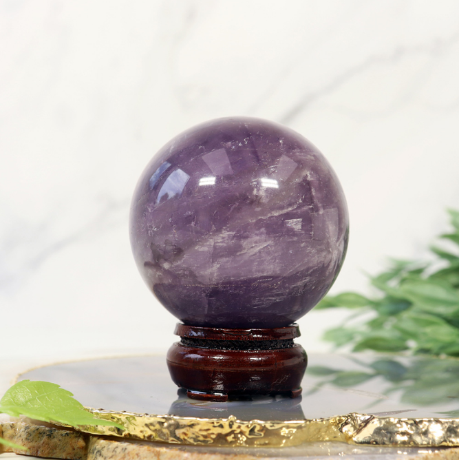 Nature's Artifacts - Amethyst Sphere