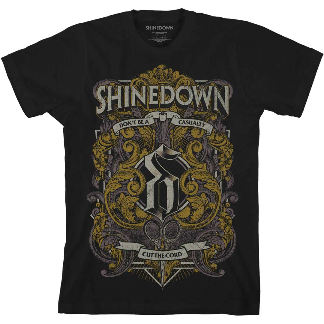 Rock Off - Shinedown 'Ornamental Scissors' Unisex T-Shirt