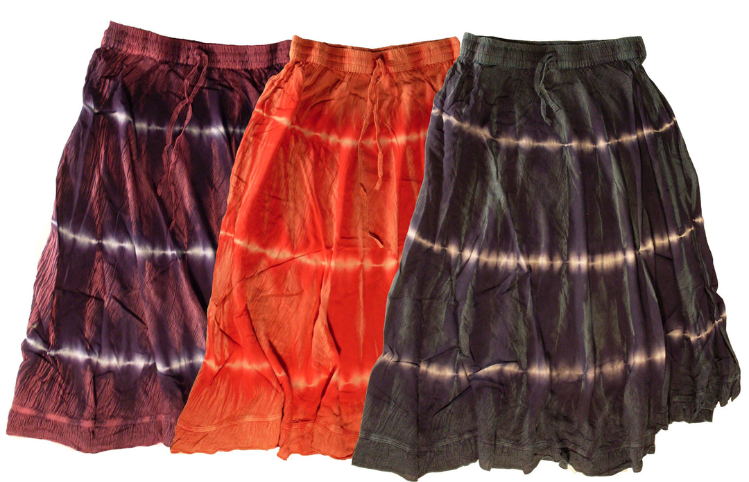 Magic Touch - 3-Line Tie Dye Skirt