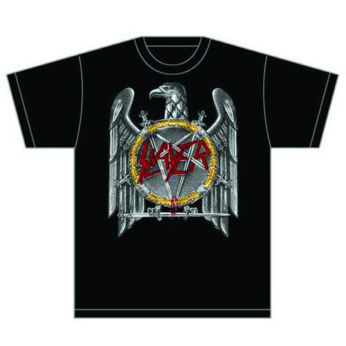 SLAYER UNISEX T-SHIRT: SILVER EAGLE