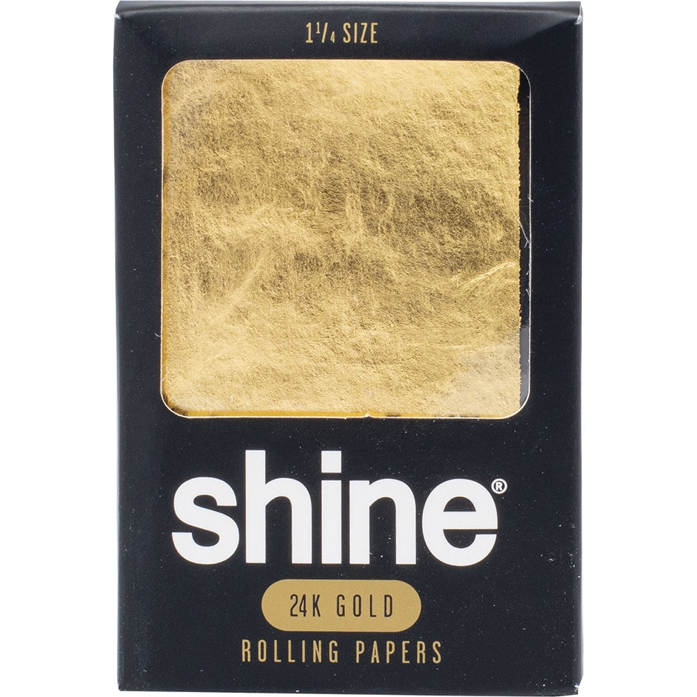Shine 24k Gold Rolling Paper - 1.25