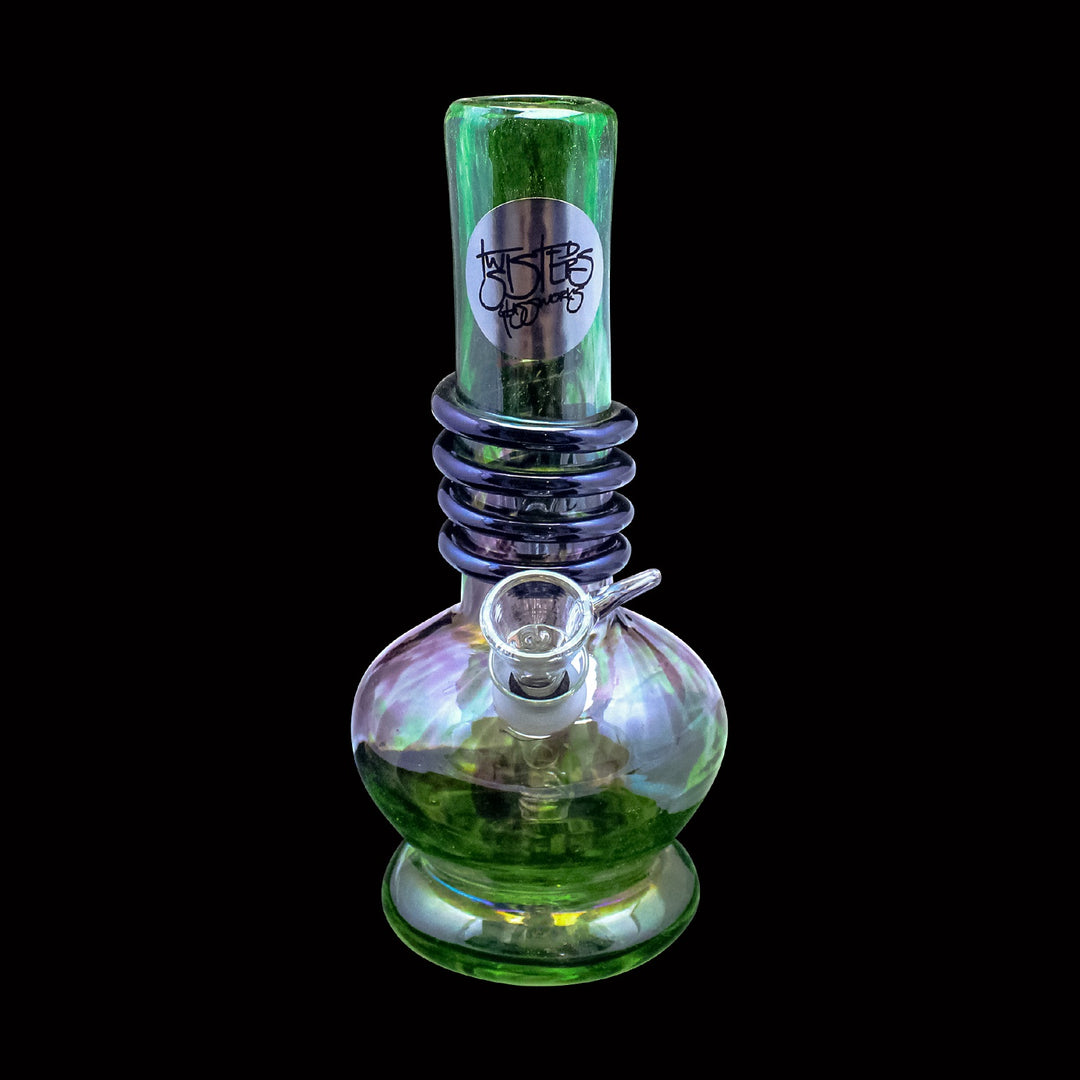 Twisted Sisters - 8" Vase Water Pipe w/ Wrap ST1