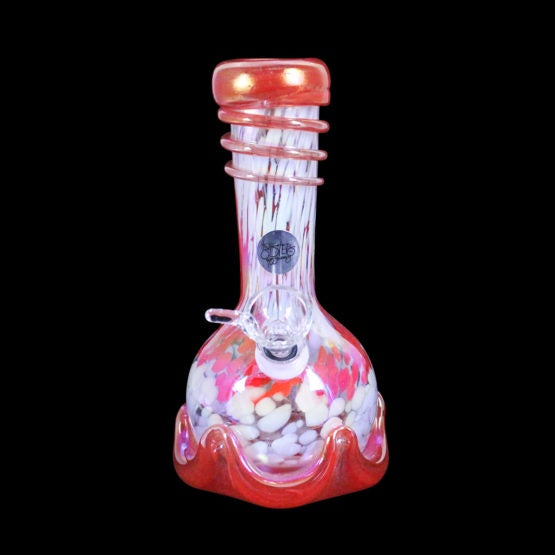 Twisted Sisters - 8" Vase Water Pipe w/ Wrap ST24