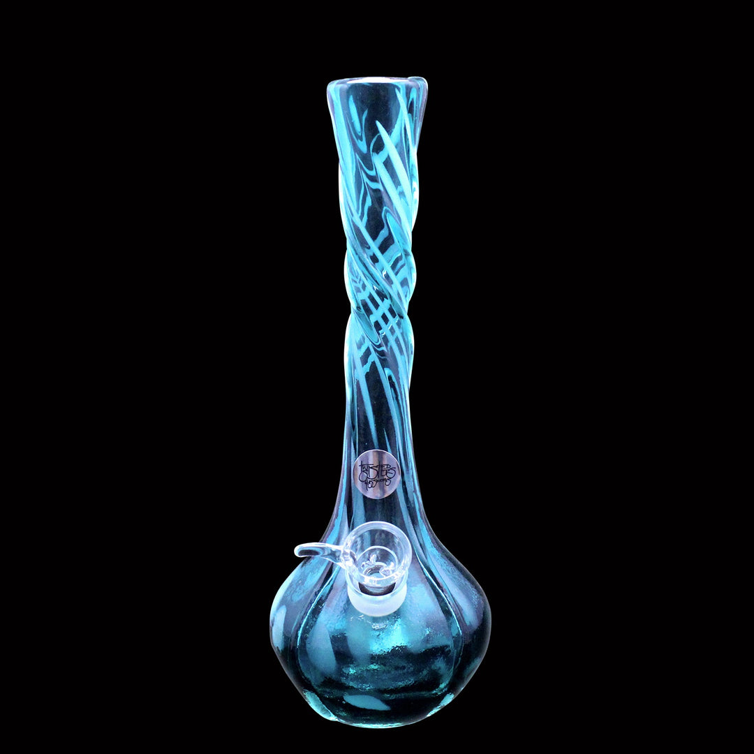 Twisted Sisters - 10" Vase w/ Twisted Neck Water Pipe ST6