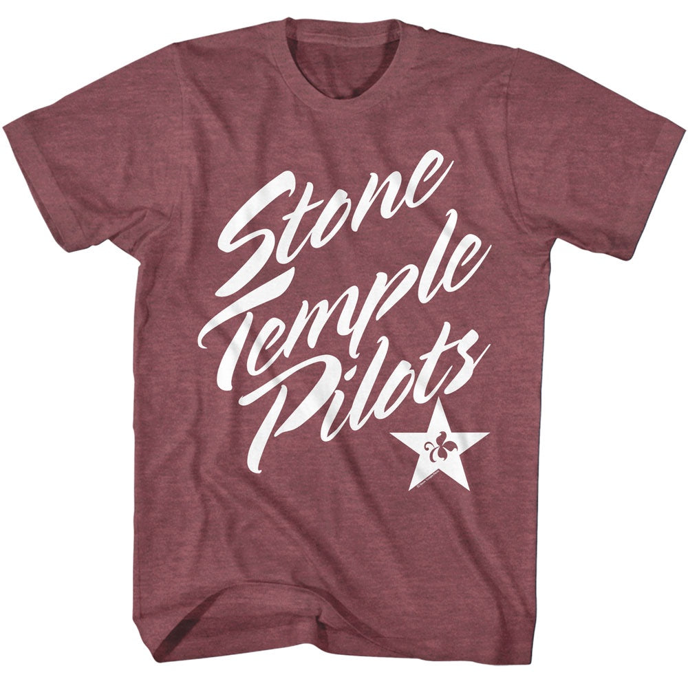 Stone Temple Pilots Maroon T-Shirt