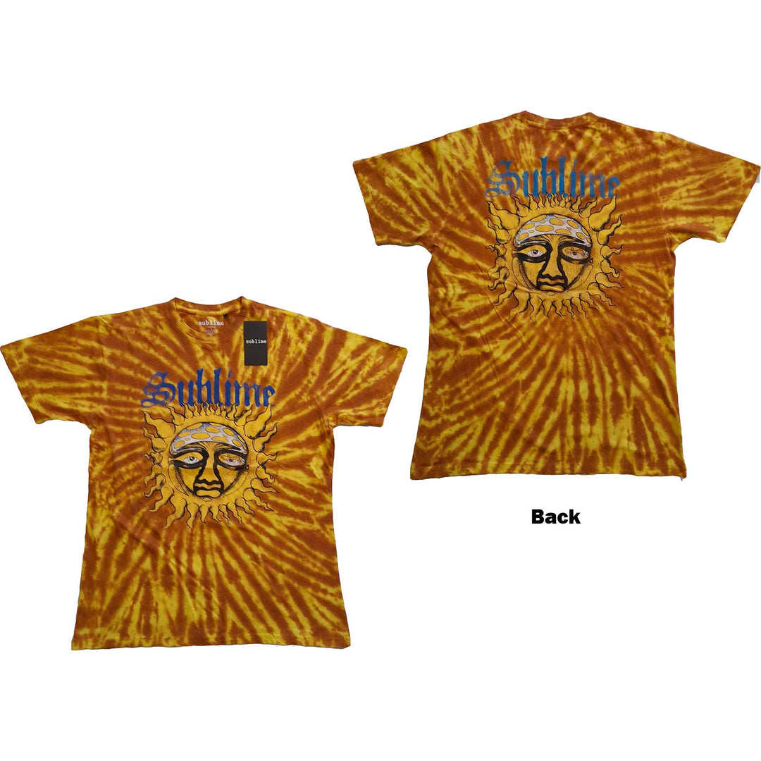 Sublime Sun Face Tie Dye T-Shirt