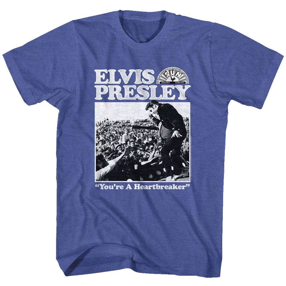 Elvis Presley Sun Records T-Shirt- Heartbreaker