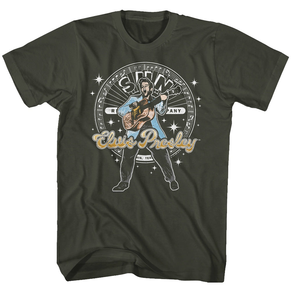 Elvis Presley Sun Records T-Shirt- Circles & Sparkle