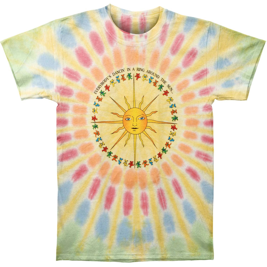 Grateful Dead Bears Around the Sun Tie Dye T-Shirt