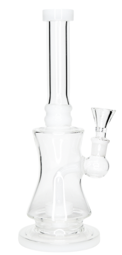 10" Hour Glass Perc Water Pipe