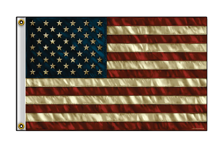 Vintage American Flag 3' x 5'
