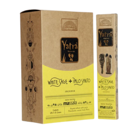 Yatra Natural Incense - White Sage & Palo Santo 15gm