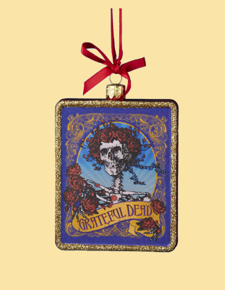 Grateful Dead Bertha Glass Ornament