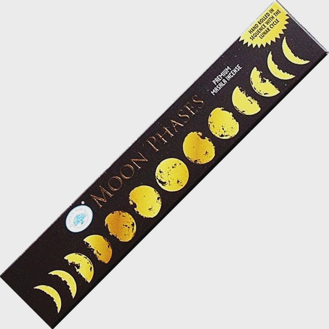 Green Tree Incense Sticks 15g - Moon Phases