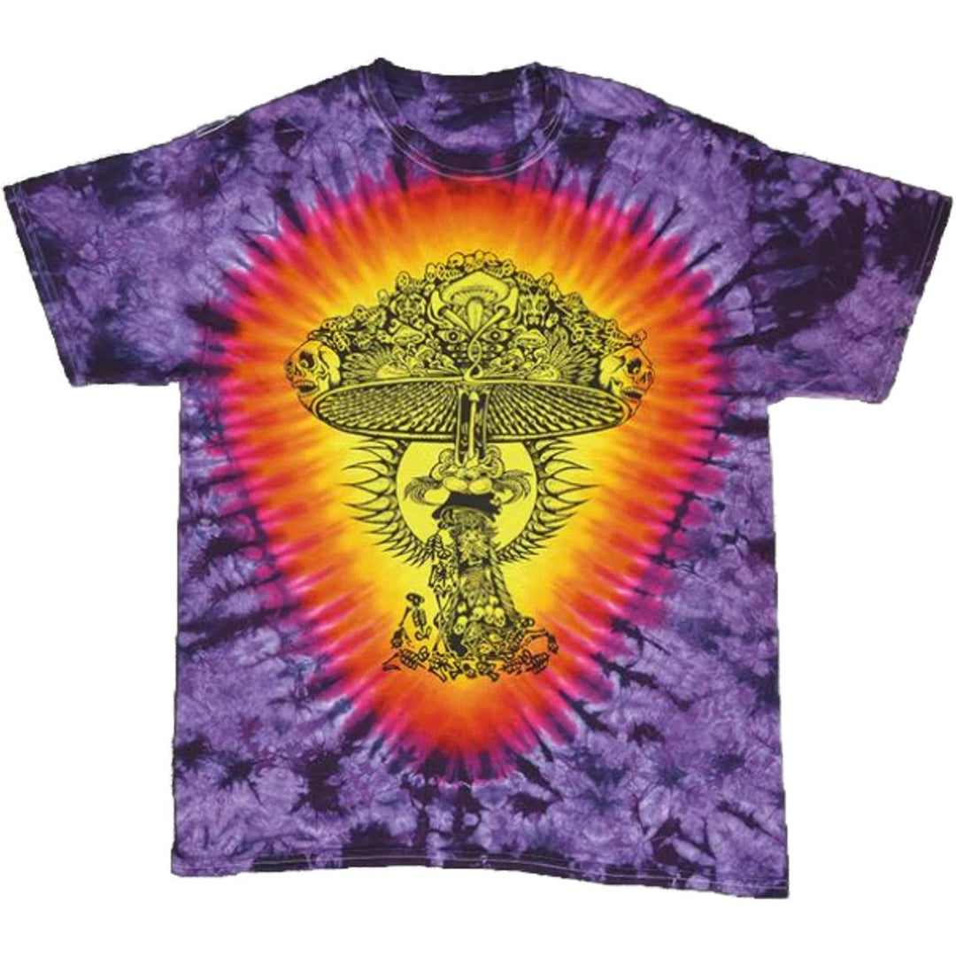 Cosmic Cotton - Shroomer Purple Tie Dye T-Shirt