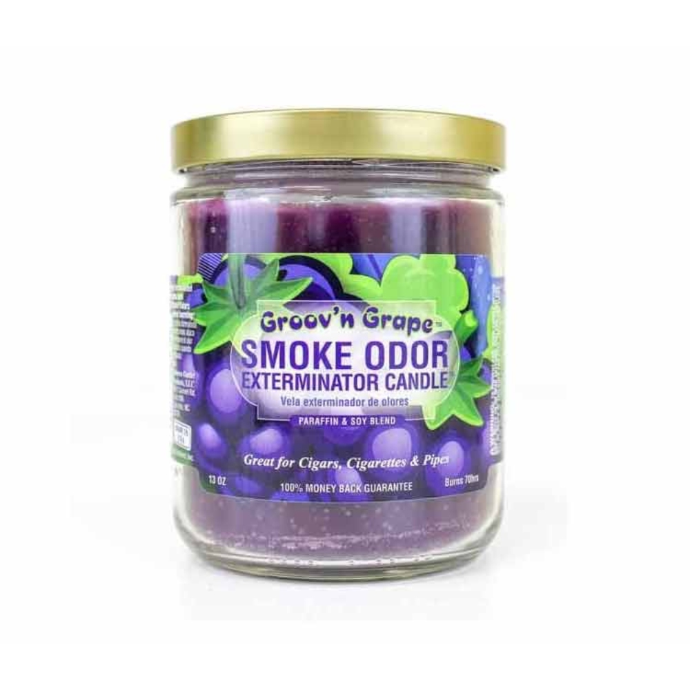 Groov'n Grape Smoke Odor Candle