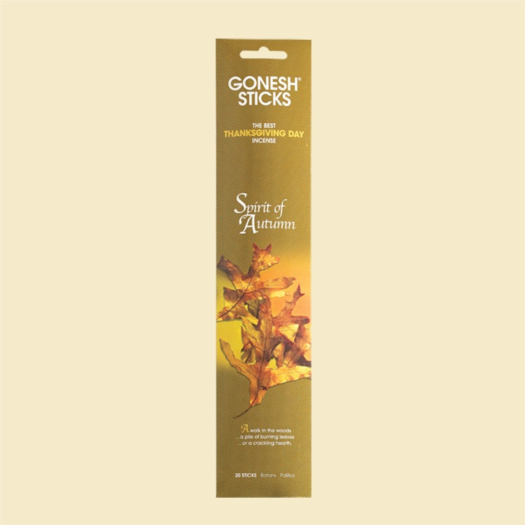Gonesh Spirit of Autumn Incense Sticks