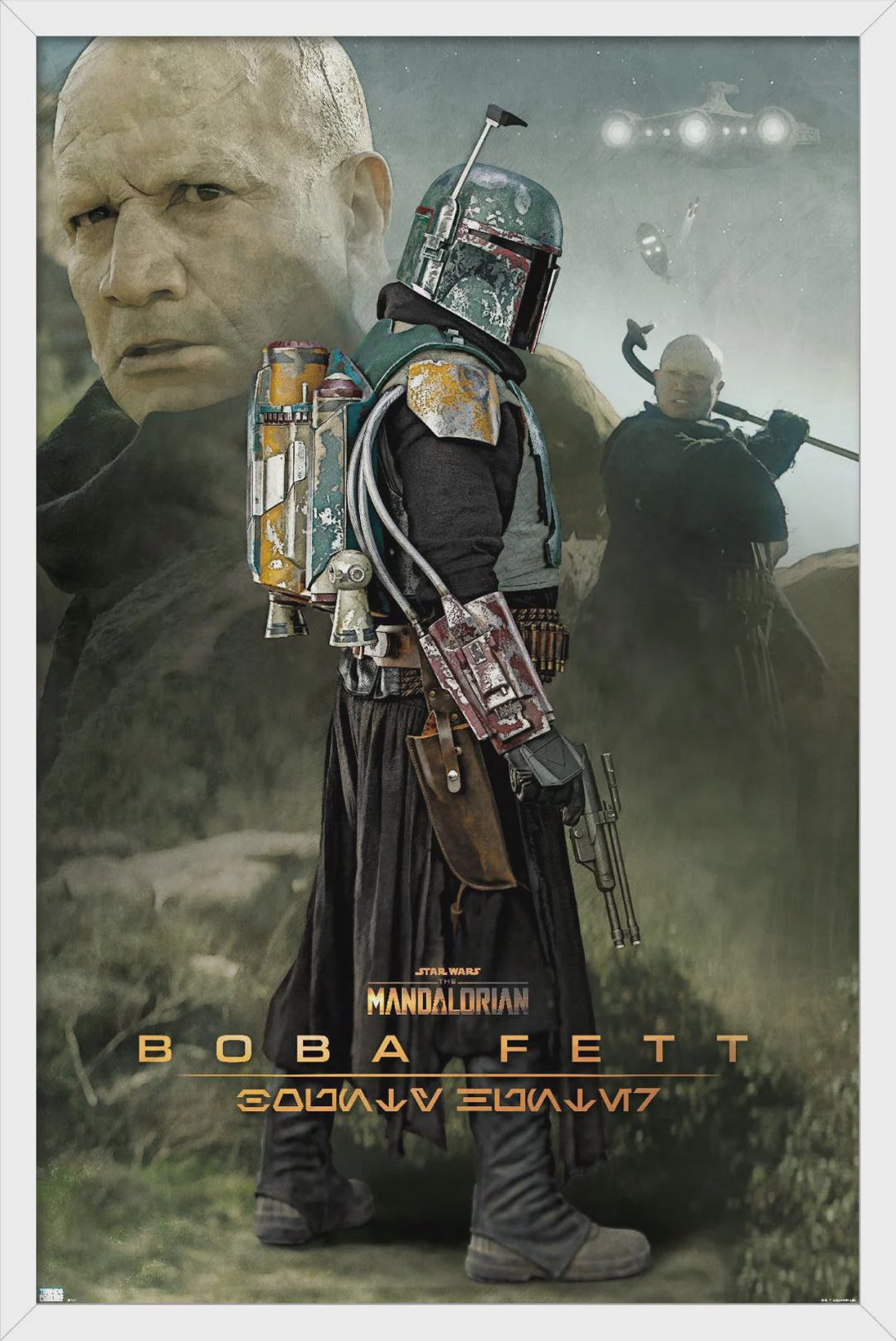 Star Wars The Mandalorian Boba Fett Poster