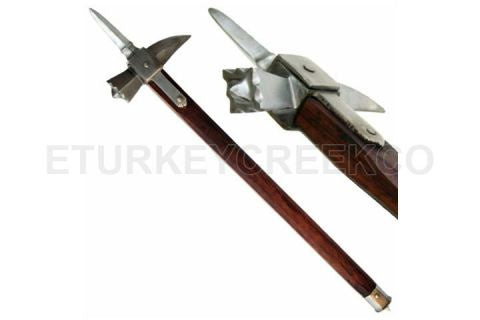 Medieval Warrior Functional Spiked Lucerne War Hammer