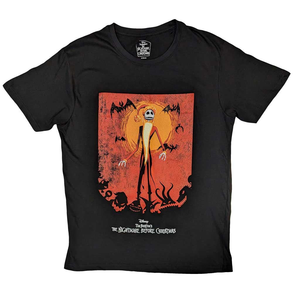 THE NIGHTMARE BEFORE CHRISTMAS JACK ORANGE SUN & LOGO