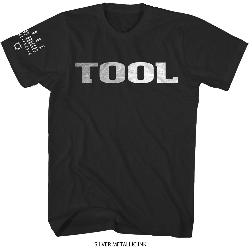 Tool Unisex T-Shirt - Metallic Silver Logo