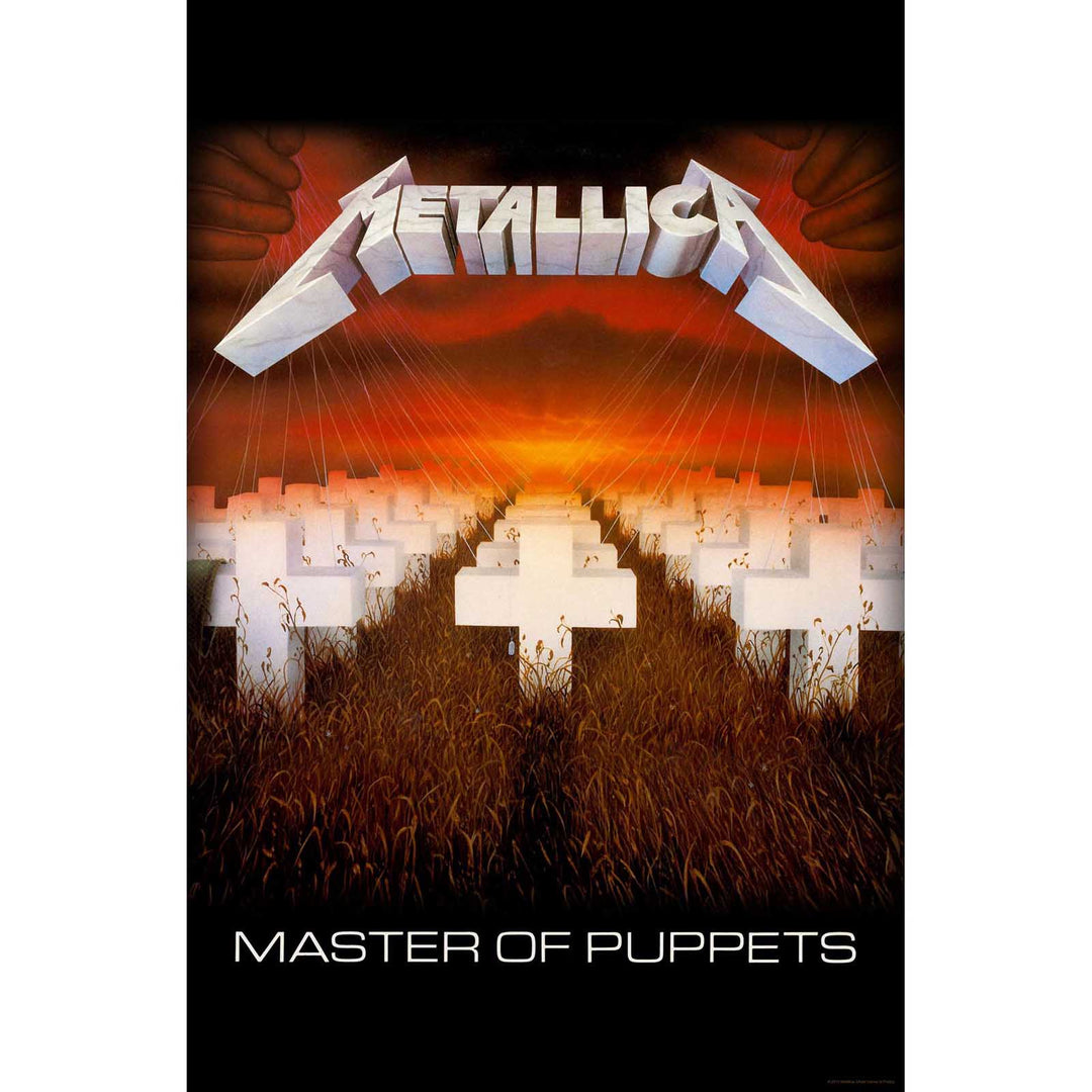 Metallica Masters Of Puppets Textile Poster
