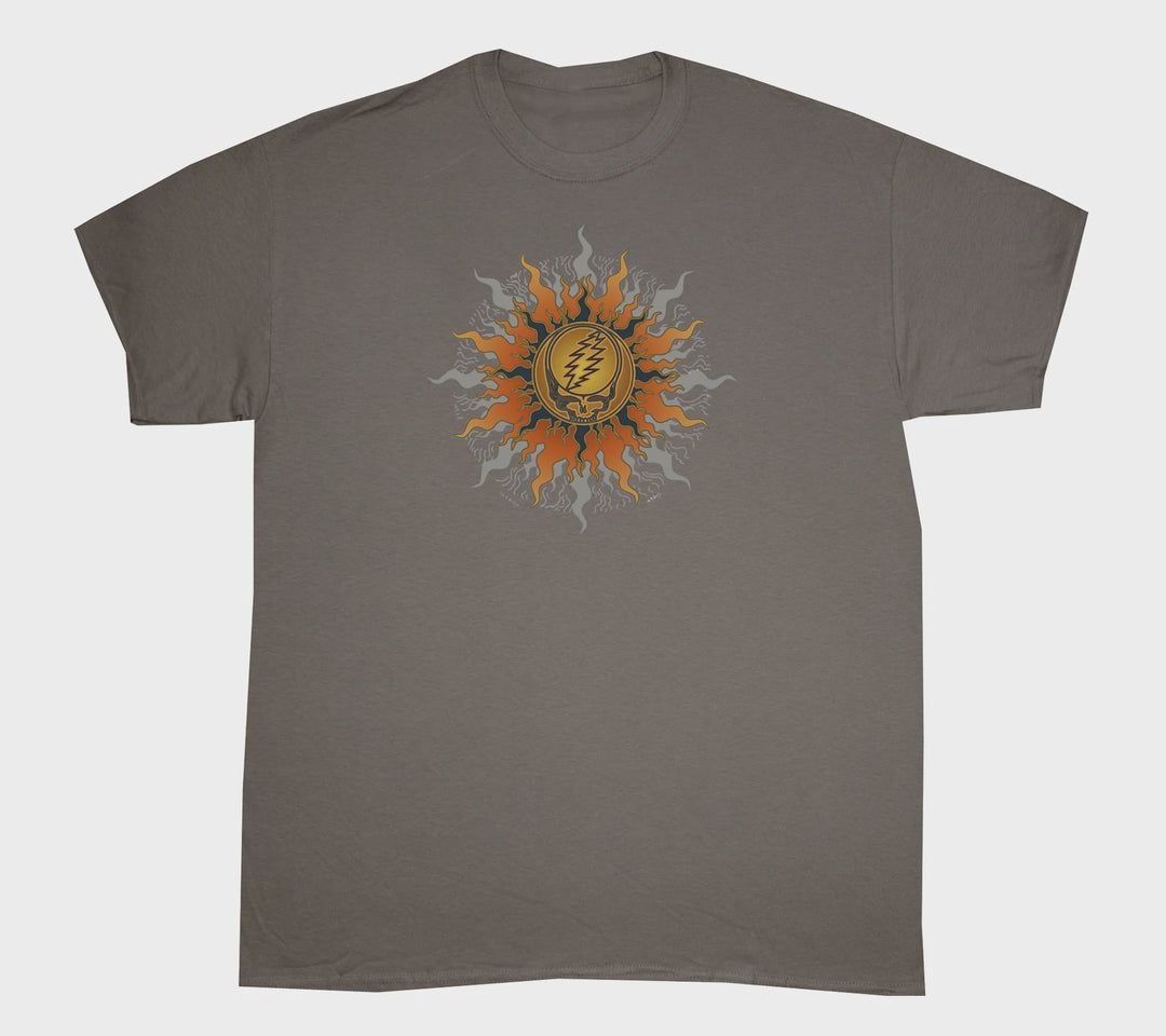 Happylife - Grateful Dead Sun SYF Solid T-Shirt