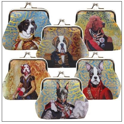 World Buyers - Canine Portrait Clasp Coin Purse