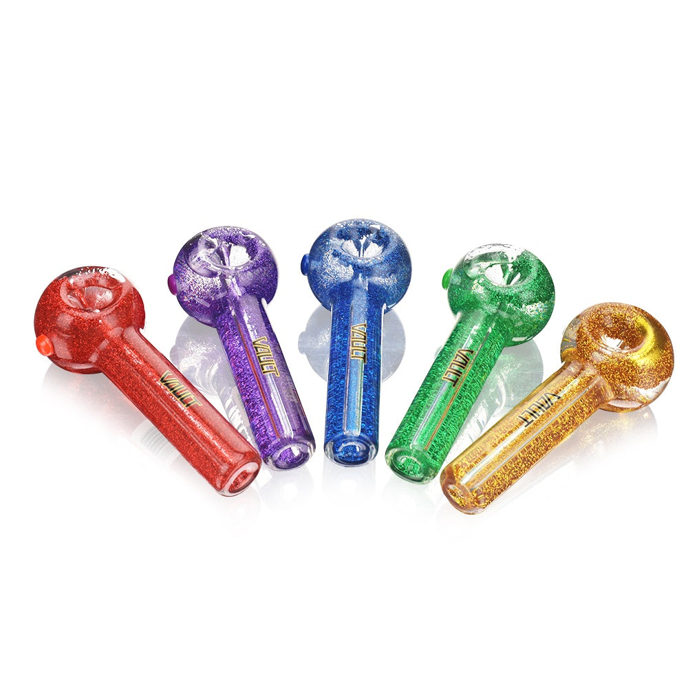 Vault Glass Glycerin Hand Pipe 5"