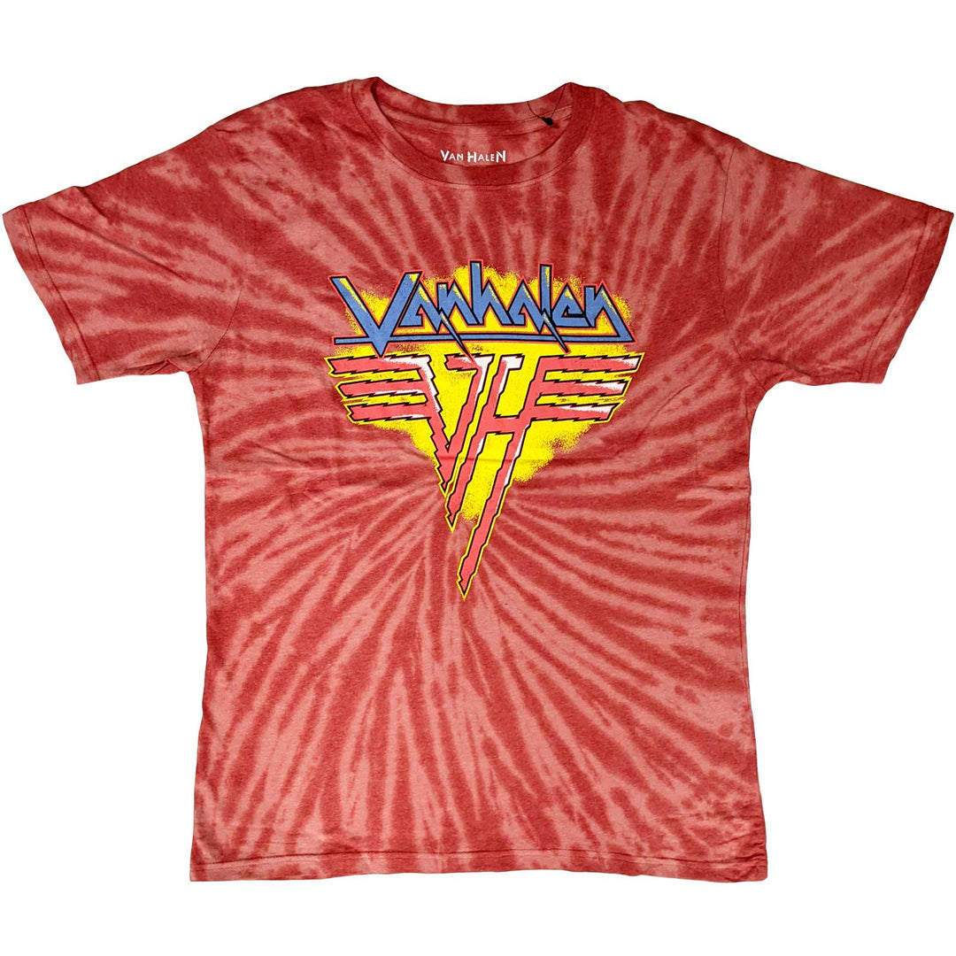 Van Halen Jagged Logo Tie Dye T-Shirt