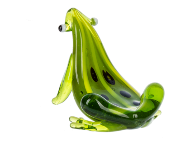 Ganz - Glass Frog Figurine