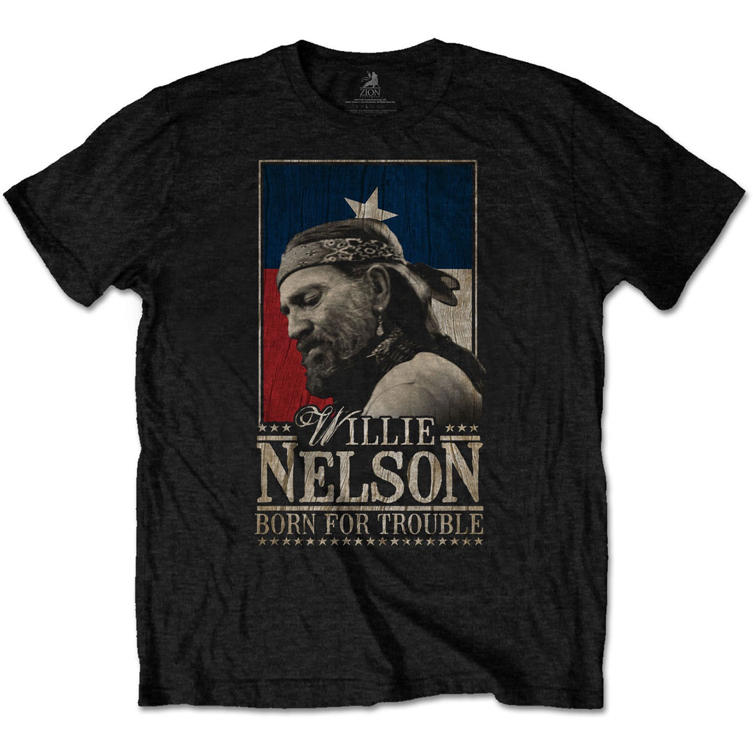 Rock Off - Willie Nelson "Born for Trouble" Unisex T-Shirt