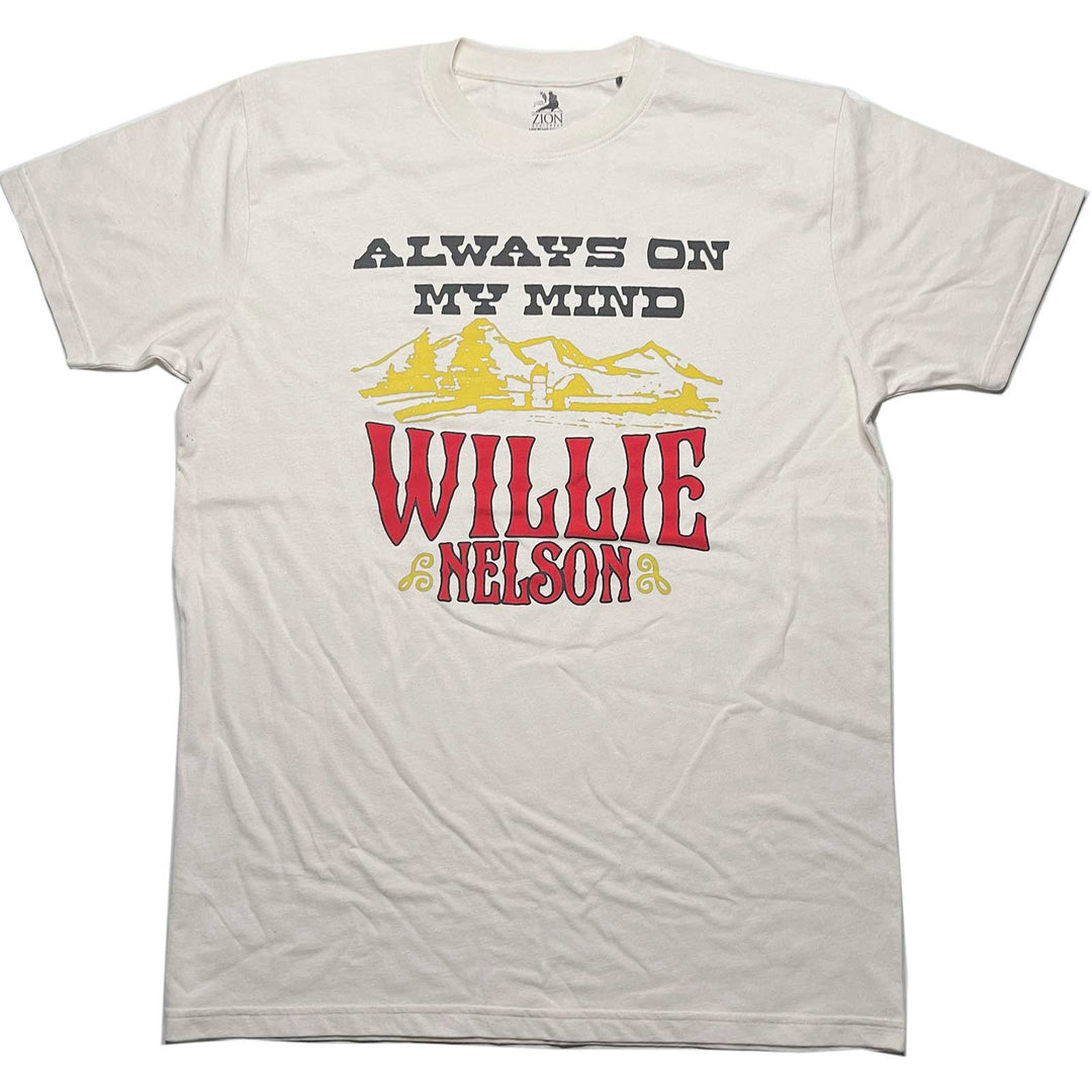 Rock Off - Willie Nelson 'Always On My Mind' Unisex T-Shirt